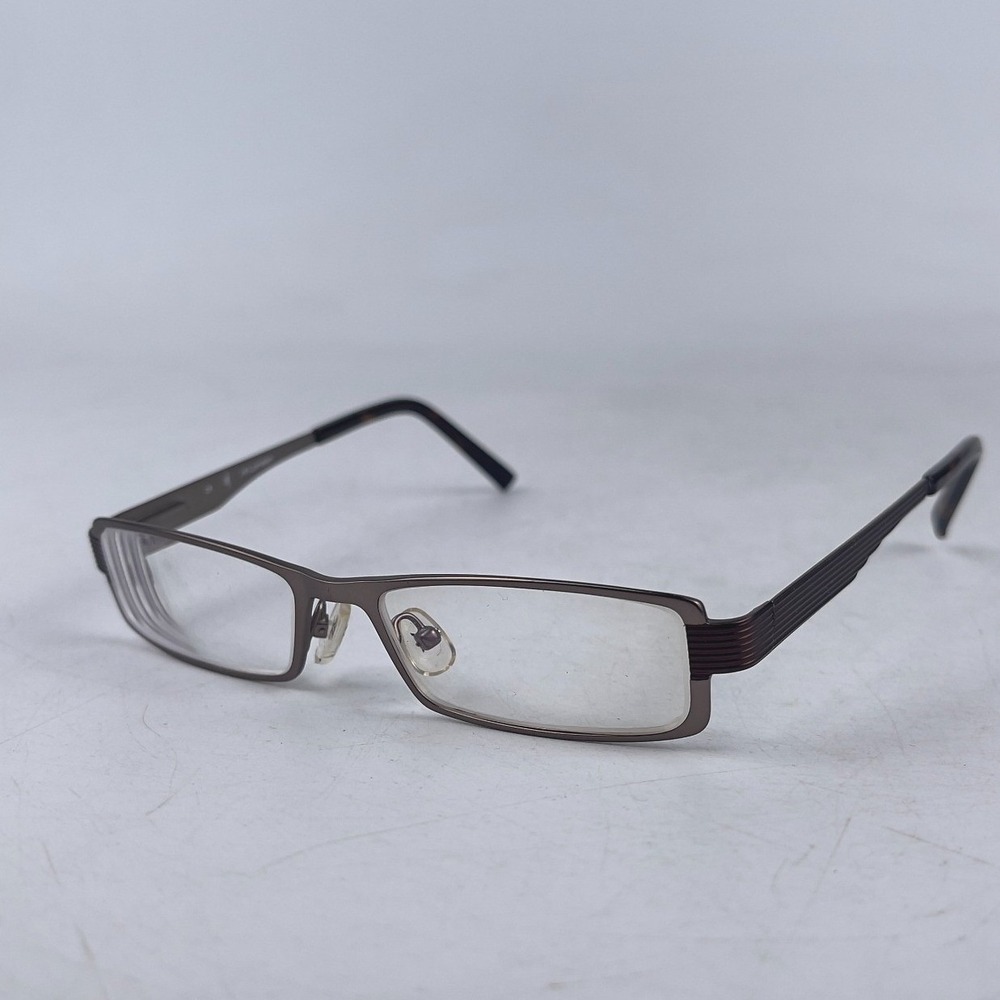 JK London M08 8138 Womens Eyeglasses Frame Black Metal Rectangle 48-15-135mm